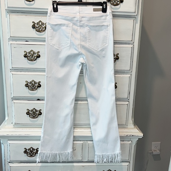 Cello white jeans with fringe - Picture 4 of 4